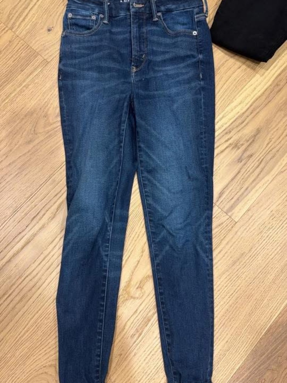 American Eagle Outfitters Dark Blue Skinny Jeans